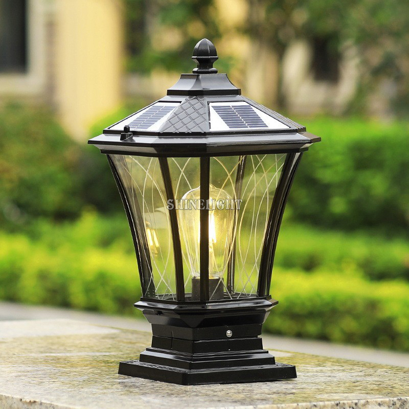 Đèn trụ cổng năng lượng mặt trời SL-DTC122MT - Hình ảnh 3