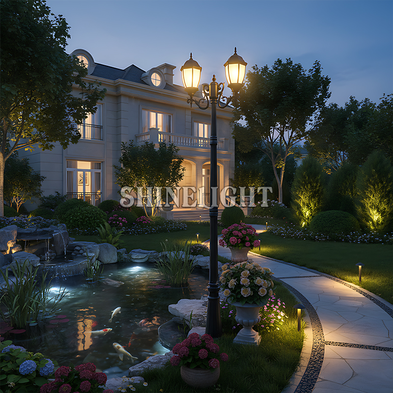 Cột Đèn Sân Vườn SL-Temple P5S - Hình ảnh 5