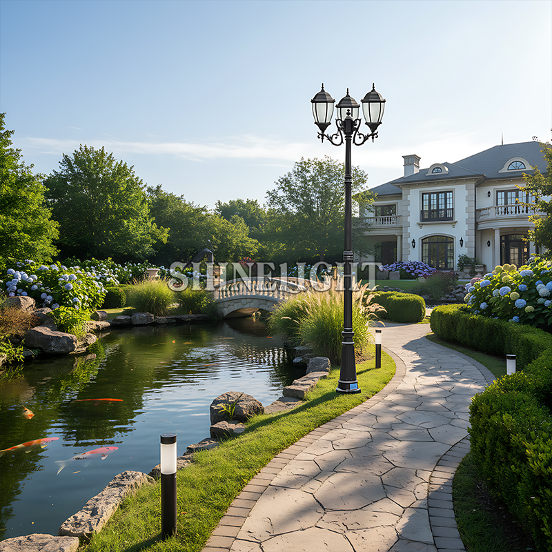 Cột Đèn Sân Vườn SL-Temple P5S - Hình ảnh 8