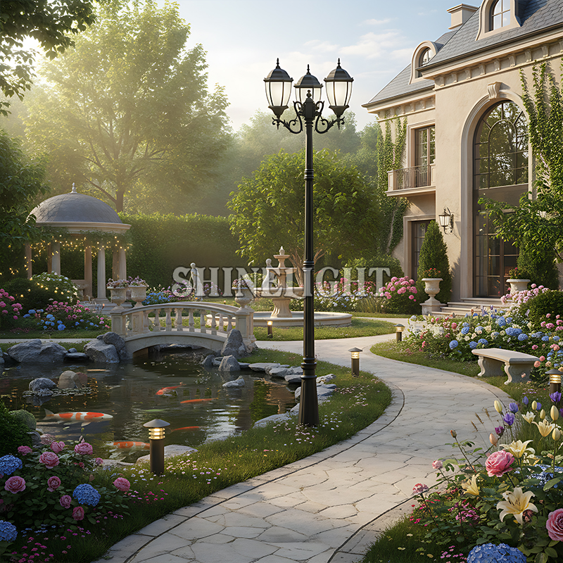 Cột Đèn Sân Vườn SL-Temple P5S - Hình ảnh 9