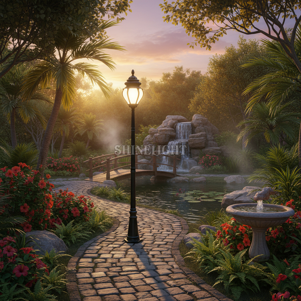 Cột đèn sân vườn SL-Temple2950 - Hình ảnh 5