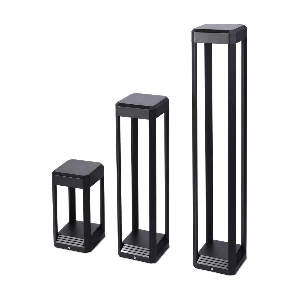 Đèn nấm sân vườn SLNSV06 nhiều chiều cao chụp nền trắng