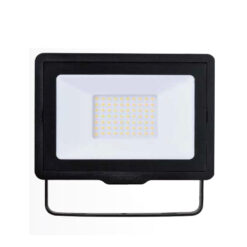 Đèn LED pha BVP SL150 vỏ đen, chụp chính diện trên nền trắng