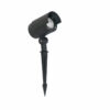 Đèn chiếu cây SLCB07 thân đen có chóa che chói và cọc cắm đất