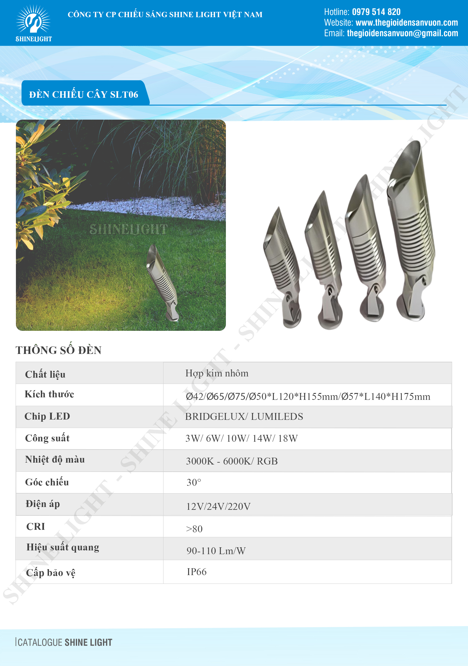 ĐÈN CHIẾU CÂY SLT06 - hình 1