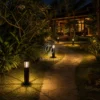 Đèn nấm SL-N6C soi sáng lối đá resort nhiệt đới