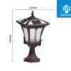 Đèn sân vườn năng lượng mặt trời SLNSV30 - ảnh 1