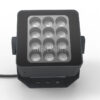 Đèn rọi cột SLWE cỡ nhỏ nhìn chính diện với 12 mắt LED